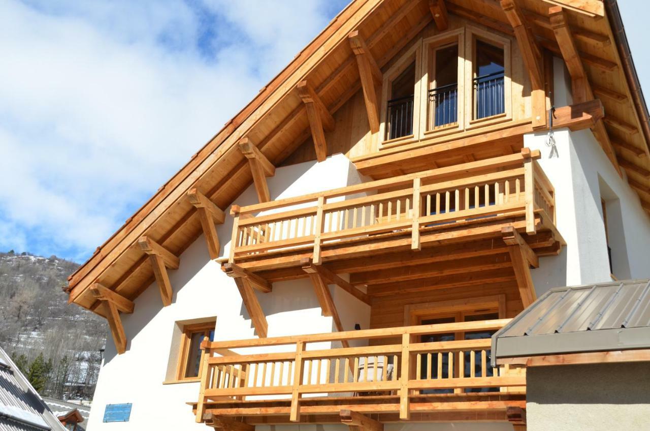 Le Gabion, Luxueux Appartement Avec Sauna, Serre Chevalier Vallee Saint-Chaffrey Eksteriør bilde