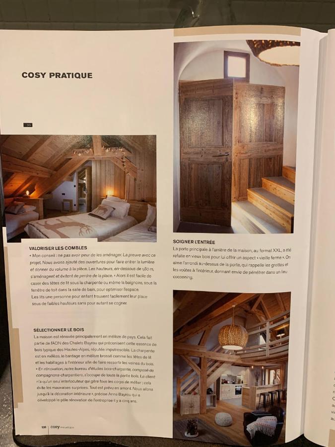 Le Gabion, Luxueux Appartement Avec Sauna, Serre Chevalier Vallee Saint-Chaffrey Eksteriør bilde